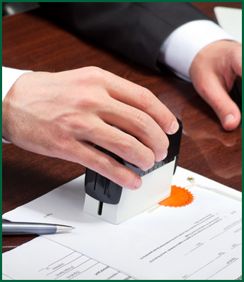 Stamping a Document